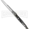 A.G.A. Campolin 12" Brazilian Horn Sicilian Picklock Automatic Knife - Bayonet 1 A.G.A. Campolin 12" Brazilian Horn Sicilian Picklock Automatic Knife - Bayonet -Knivesand Tools Shop 12in aga sicilian braz pic cm large