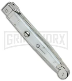 Knivesand Tools Shop -Knivesand Tools Shop AGA Campolin 9in Sicilian White Pearlex Picklock Bayo BP 19446 jr spine large