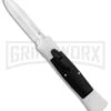 AKC 007 Concord White/Black OTF Automatic Knife - Dagger Satin 1 AKC 007 Concord White/Black OTF Automatic Knife - Dagger Satin -Knivesand Tools Shop AKC 007 Concord OTF White Satin Dagger GX 30495 jr large