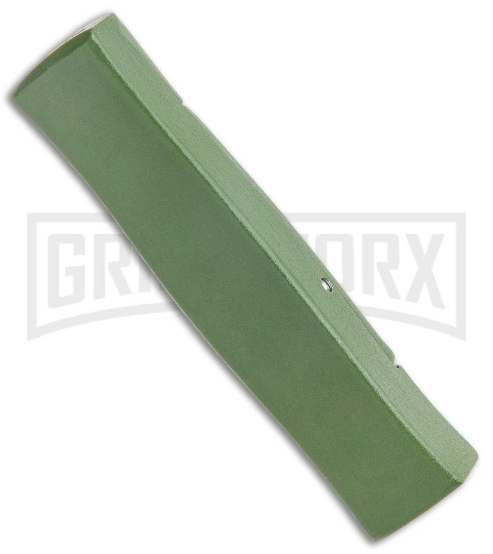 AKC Minion Concord Green OTF Automatic Knife - Spear Point Plain AKC Minion Concord Green OTF Automatic Knife - Spear Point Plain -Knivesand Tools Shop AKC 007 Mini Concord OTF Auto NATO Green Black BHQ 135713 jr side large
