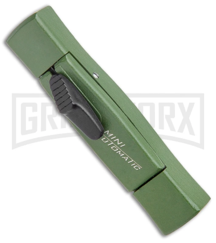 AKC Minion Concord Green OTF Automatic Knife - Spear Point Plain AKC Minion Concord Green OTF Automatic Knife - Spear Point Plain -Knivesand Tools Shop AKC 007 Mini Concord OTF Auto NATO Green Black BHQ 135713 jr spine large