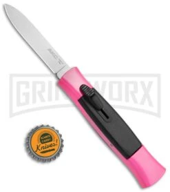 AKC 077 Concord Hot Pink OTF Automatic Knife - Flat Satin Plain -Knivesand Tools Shop AKC 077 Concord OTF Hot Pink BHQ 72005 jr bottlecap 2 large