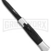 AKC 077 Concord Polish/Black OTF Automatic Knife - Dagger Black -Knivesand Tools Shop AKC 077 Concord Polish Blackdagger black BP25717 er large