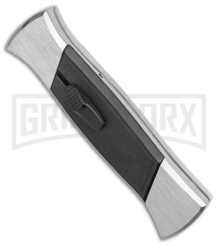 AKC 777 Blackfinger Brushed Aluminum OTF Automatic Knife - Dagger Black Plain AKC 777 Blackfinger Brushed Aluminum OTF Automatic Knife - Dagger Black Plain -Knivesand Tools Shop AKC 777 Blackfinger Dagger OTF Auto Brushed Black BHQ 138853 jr spine large