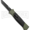 AKC 777 Blackfinger Green/Black OTF Automatic Knife - Black Tanto 2 AKC 777 Blackfinger Green/Black OTF Automatic Knife - Black Tanto -Knivesand Tools Shop AKC 777 Blackfinger OTF Auto Green Black Black Tanto BHQ 153513 jr large