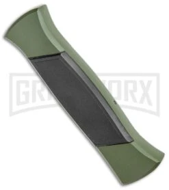 AKC 777 Green Blackfinger Brushed Aluminum OTF Automatic Knife - Black Dagger 4 AKC 777 Green Blackfinger Brushed Aluminum OTF Automatic Knife - Black Dagger -Knivesand Tools Shop AKC 777 Green Blackfinger Dagger OTF Auto Brushed Aluminum Black BHQ 87411 jr side large