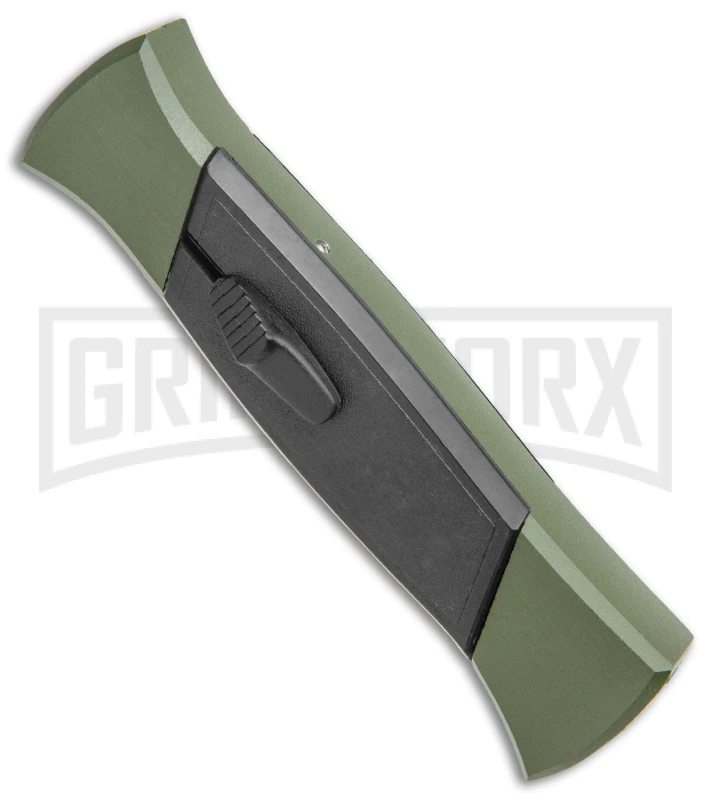 AKC 777 Green Blackfinger Brushed Aluminum OTF Automatic Knife - Black dagger AKC 777 Green Blackfinger Brushed Aluminum OTF Automatic Knife - Black Dagger -Knivesand Tools Shop AKC 777 Green Blackfinger Dagger OTF Auto Brushed Aluminum Black BHQ 87411 jr spine large