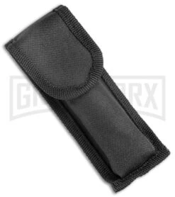 AKC 9" Stiletto Dark Horn Automatic Knife - Bayonet -Knivesand Tools Shop AKC 9in Stiletto Sim Dark Horn Auto Bayo GX 37956 jr sheath large