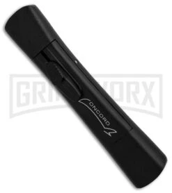 AKC Concord Black OTF Automatic Knife - Tanto Black Plain -Knivesand Tools Shop AKC Concord Tanto Black Black BHQ 90285 er spine large