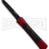 AKC Concord Red/Black OTF Automatic Knife - Tanto Black Plain -Knivesand Tools Shop AKC Concord Tanto Red Black Black BHQ 90289 er large
