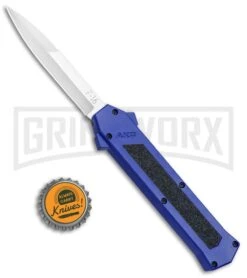 AKC F-16 Blue D/A OTF Automatic Knife - Bayo Satin Plain 5 AKC F-16 Blue D/A OTF Automatic Knife - Bayo Satin Plain -Knivesand Tools Shop AKC F 16 Blue DA OTF Bayo Satin Plain BP 23856 jr bottlecap large