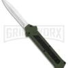 AKC F-16 Green D/A OTF Automatic Knife - Dagger Satin Plain 2 AKC F-16 Green D/A OTF Automatic Knife - Dagger Satin Plain -Knivesand Tools Shop AKC F 16 DA Dagger OTF Auto Green Satin BHQ 91965 jr large