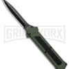 AKC F-16 Green D/A OTF Automatic Knife - Dagger Black Plain 2 AKC F-16 Green D/A OTF Automatic Knife - Dagger Black Plain -Knivesand Tools Shop AKC F 16 Green DA OTF Auto Dagger Black Plain GX 33106 jr large