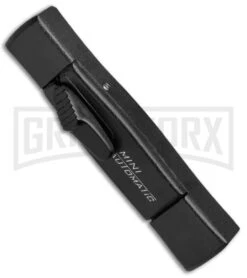 AKC Minion Concord Black OTF Automatic Knife - Dagger Gold Plain 3 AKC Minion Concord Black OTF Automatic Knife - Dagger Gold Plain -Knivesand Tools Shop AKC Minion OTF Concord Black Gold Dagger BHQ 52368 jr spine large