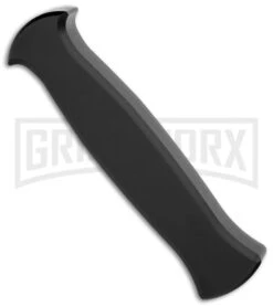 AKC X-treme EVO Black OTF Automatic Knife - Satin Plain -Knivesand Tools Shop AKC X treme EVO OTF Auto Black Satin BHQ 105413 jr side large