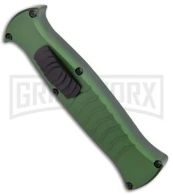 AKC X-treme EVO Green OTF Automatic Knife - Dagger Black Plain -Knivesand Tools Shop AKC X treme EVO OTF Auto Dagger Green Black GX 37364 jr spine large