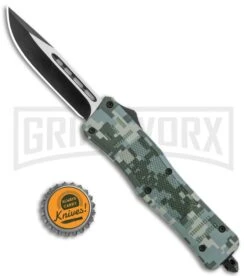 Atomic Defender Medium OTF Automatic Knife Digi Camo - Drop Point Two Tone -Knivesand Tools Shop Atomic Defender Medium CP Digi Camo TT GX 36260 jr bottlecap large