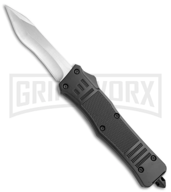 Atomic Defender Large OTF Automatic Knife Black - Satin Recurve Tanto Atomic Defender Large OTF Automatic Knife Black - Satin Recurve Tanto -Knivesand Tools Shop Atomic Defender OTF Recurve Tanto Black Satin 6PA21 55B BP 19783 jr large