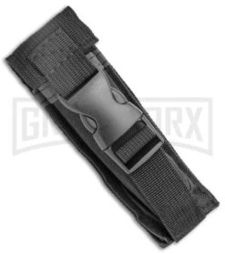 Atomic Lance Black OTF Automatic Knife - Two Tone Double Serr -Knivesand Tools Shop Atomic Large Shield Dagger Black OTF Auto TT Double Serr GX 38227 jr sheath large