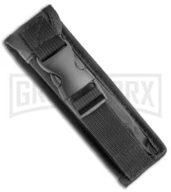 Atomic Lance Tanto Black OTF Auto Knife - Two Tone Plain -Knivesand Tools Shop Atomic Shield Large Tanto Black OTF Auto TT GX 38228 jr sheath large