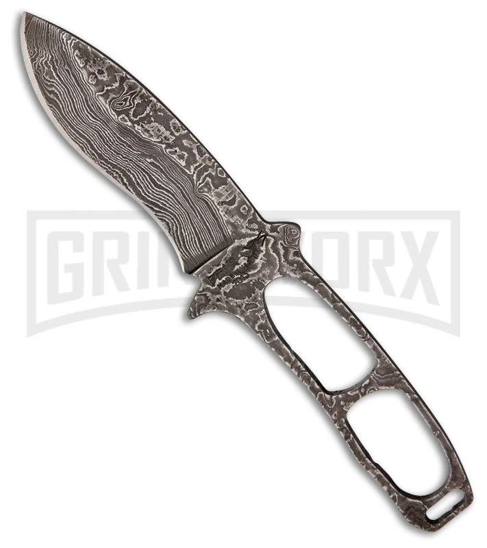 Bear OPS Constant Neck Damascus Fixed Blade Knife - Damascus Plain Bear OPS Constant Neck Damascus Fixed Blade Knife - Damascus Plain -Knivesand Tools Shop Bear Ops Constant neck knife damascus BHQ 39231 er large