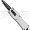 Belly Button Silver OTF Automatic Knife (2" Black) 2 Belly Button Silver OTF Automatic Knife (2" Black) -Knivesand Tools Shop Belly Button Silver OTF Auto Black SB023SL GX 33782 jr large
