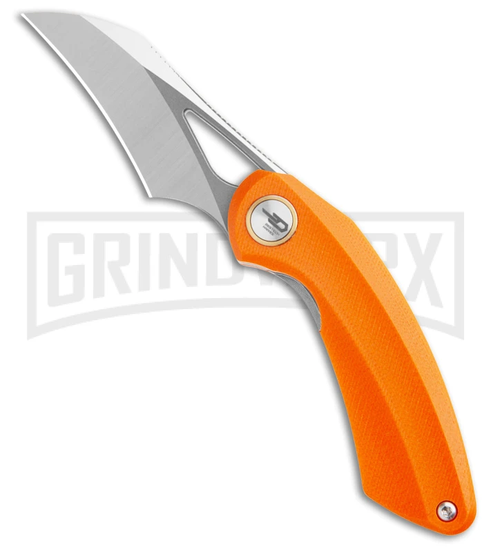 Bestech Knives Bihai Orange G-10 Pocket Knife - Satin/Gray Plain Bestech Knives Bihai Orange G-10 Pocket Knife - Satin/Gray Plain -Knivesand Tools Shop Bestech Knives Hel Bihai Liner Lock Knife Orange G 10 Black Satin SW BHQ 179725 kc2 large