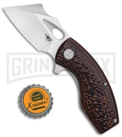 Bestech Knives Lizard Flipper Knife Black/Orange G-10 - Satin Plain -Knivesand Tools Shop Bestech Knives Lizard Black Orange G 10 Satin BG39A BHQ 124915 jr bottlecap large