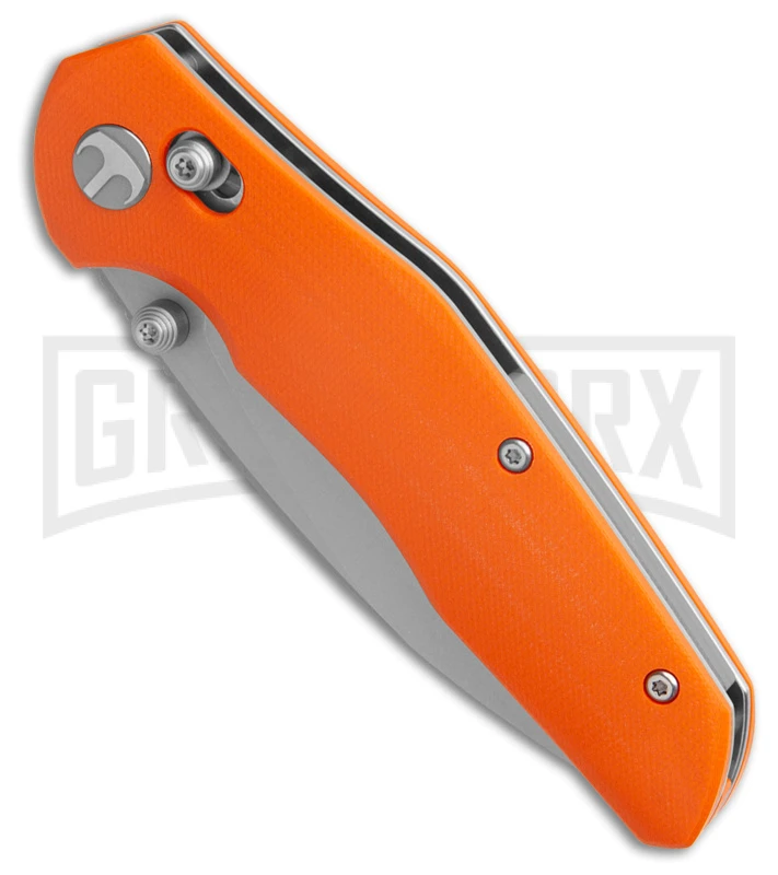 Bestech Knives Bestechman Ronan Orange G-10 Bar Lock Knife - Satin Plain Bestech Knives Bestechman Ronan Orange G-10 Bar Lock Knife - Satin Plain -Knivesand Tools Shop Bestech Knives Ronan Barlock Orange BHQ 182023 spine kc large