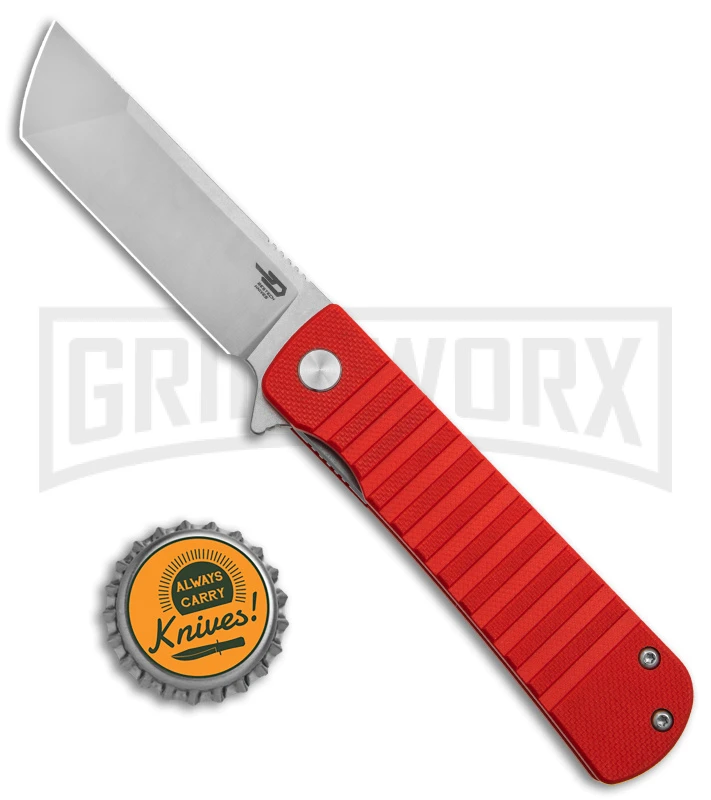 Bestech Knives Titan Red G-10 Folding Knife - Satin/SW D2 Plain Bestech Knives Titan Red G-10 Folding Knife - Satin/SW D2 Plain -Knivesand Tools Shop Bestech Knives Titan LL Red Black BHQ 144035 jr bottlecap large