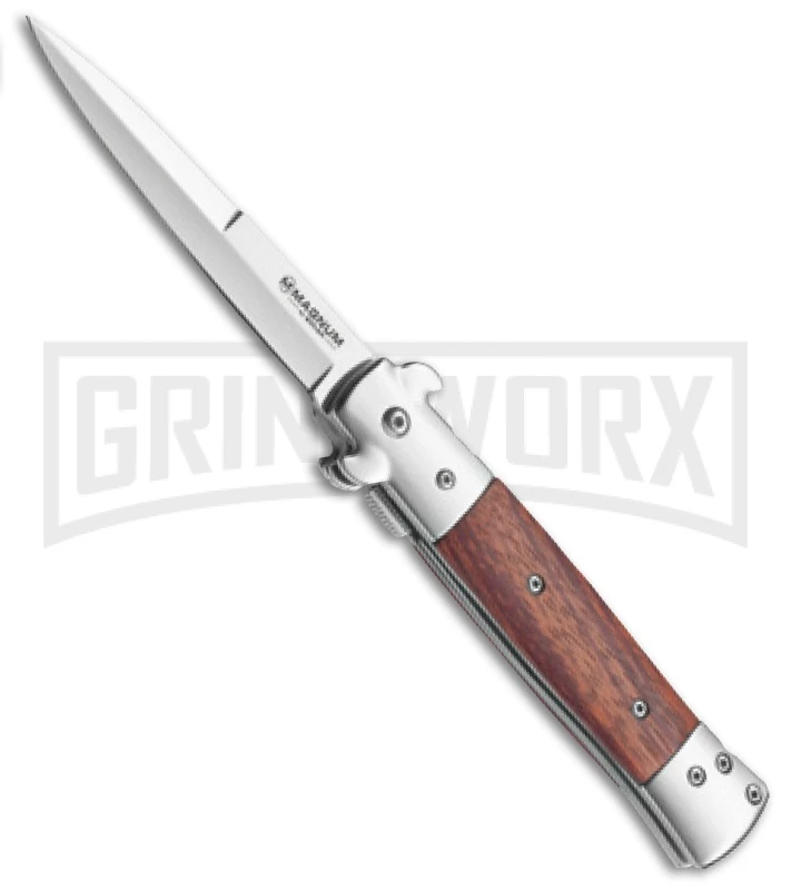 Boker Magnum 01LL310 Italian Classic Folding Knife - Satin Plain Boker Magnum 01LL310 Italian Classic Folding Knife - Satin Plain -Knivesand Tools Shop Boker Magnum Italian Classic Satin BHQ 13706 jr large