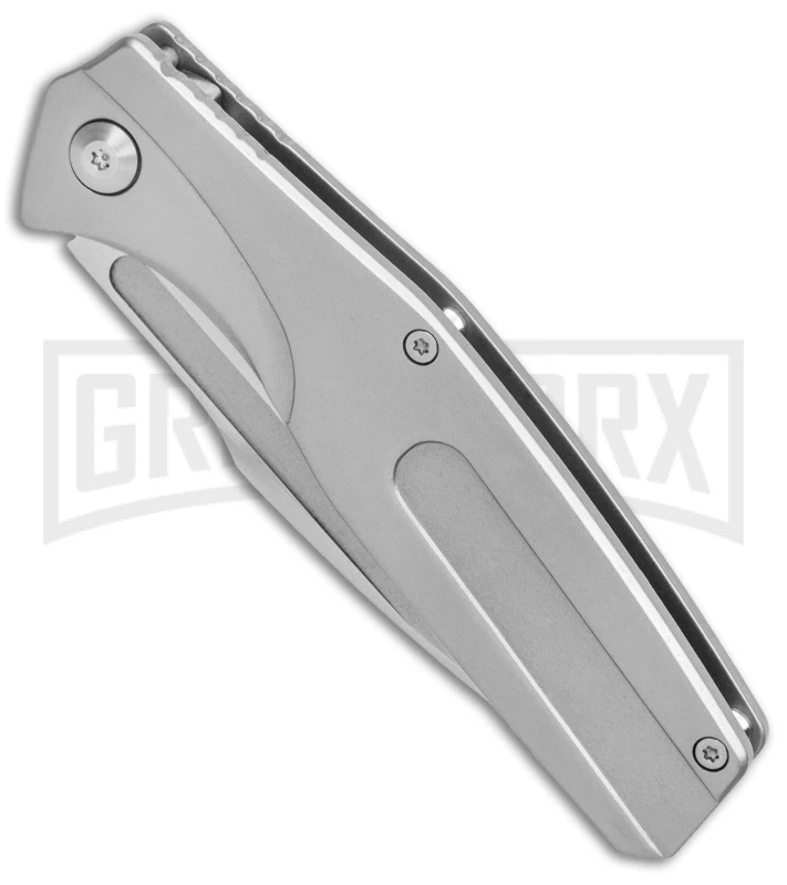 Boker Magnum The Milled One Steel Folding Knife - Satin Plain Boker Magnum The Milled One Steel Folding Knife - Satin Plain -Knivesand Tools Shop Boker Magnum The Milled One FL Satin BHQ 136007 jr spine large