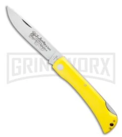 Boker Plus Rangebuster 2.0 Lockback Folding Knife Yellow - Satin Plain