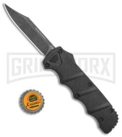 Boker Kalashnikov Black Aluminum OTF Automatic Knife - Bowie Black SW Plain 5 Boker Kalashnikov Black Aluminum OTF Automatic Knife - Bowie Black SW Plain -Knivesand Tools Shop Boker Plus Kalashnikov DA OTF Auto Black SW BHQ 113130 jr bottlecap large