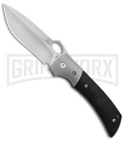 Boker Plus Marlowe Squail Black G-10 Folding Knife - Satin Plain