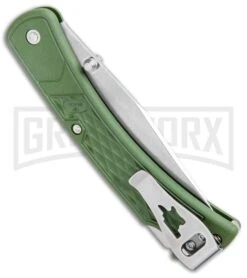 Buck Knives Buck 110 Slim Select OD Green Lockback Knife- Satin Plain 4 Buck Knives Buck 110 Slim Select OD Green Lockback Knife- Satin Plain -Knivesand Tools Shop Buck 110 Slim Select LB OD Green Satin 0110ODS2 BHQ 106666 jr side large