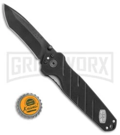 Buck Knives Buck Black Alpha Crosslock Knife W/ Saw & Gut Hook Blade - Black -Knivesand Tools Shop Buck 183 Alpha Crosslock blackout G10 saw gut hook black BHQ 66586 er size large