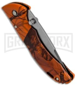 Buck Knives Buck Bantam BBW Mossy Oak Blaze Camo Folding Knife - Satin Plain -Knivesand Tools Shop Buck Bantam BBW Mossy Oak Blaze Camo 0284CMS9 BHQ 12359 jr side large