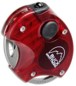 Buck Knives Buck Metro Red Folding Knife 758RD (1.125" Plain) -Knivesand Tools Shop Buck Metro LED Red Satin B758 RD BHQ 71299 jr flashlight large