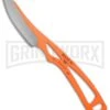Buck Knives Buck PakLite Caper Fixed Blade Knife - Orange Plain -Knivesand Tools Shop Buck PakLite Caper Orange BU135ORS BHQ 41193 jr large