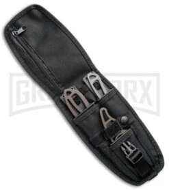 Buck Knives Buck PakLite Field Master Kit Brown Fixed Blade/Guthook - Brown/Satin -Knivesand Tools Shop Buck PakLite Field Master Guthook Brown 0141BRSVP BHQ 106683 jr sheath open large