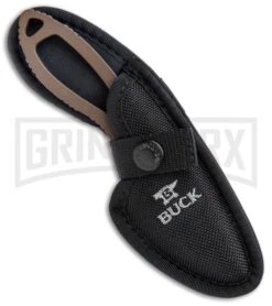 Buck Knives Buck PakLite Skinner Fixed Blade Knife - Brown/Satin Plain -Knivesand Tools Shop Buck PakLite Skinner Brown Satin 0140BRS BHQ 106679 jr sheath large