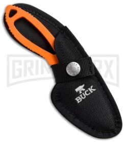 Buck Knives Buck PakLite Skinner Fixed Blade Knife - Orange Plain -Knivesand Tools Shop Buck PakLite Skinner Orange BU140ORS BHQ 41200 jr sheath large