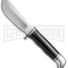 Buck Knives Buck Skinner Black Hunting Fixed Blade Knife - Satin Plain