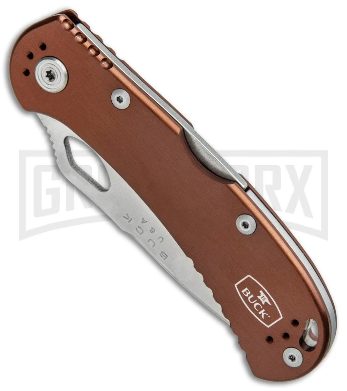 Buck Knives SpitFire Brown Folding Knife - Satin Plain Buck Knives SpitFire Brown Folding Knife - Satin Plain -Knivesand Tools Shop Buck SpitFire LB Brown Satin 0722BRS BHQ 92989 jr spine large