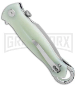 B'yond EDC Kibuga Jade G-10 Folding Knife - Satin Plain 4 B'yond EDC Kibuga Jade G-10 Folding Knife - Satin Plain -Knivesand Tools Shop Byond EDC Kibuga Jade G 10 Satin BHQ 145453 jr side large