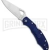 Byrd Cara Cara 2 Folding Knife Blue FRN - Satin Plain -Knivesand Tools Shop Byrd Cara Cara 2 LB Blue FRN Satin BY03PBL2 BHQ 86885 jr large