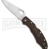 Byrd Cara Cara 2 Folding Knife Brown FRN - Satin Plain -Knivesand Tools Shop Byrd Cara Cara 2 LB Brown FRN Satin BY03PBN2 BHQ 86886 jr large