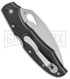 Byrd Cara Cara 2 Folding Knife Black FRN Wharncliffe - Satin Plain -Knivesand Tools Shop Byrd Cara Cara 2 LB Wharncliffe Black Satin BY03PBKWC2 BHQ 139732 jr side large