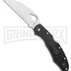 Byrd Cara Cara 2 Folding Knife Black FRN Wharncliffe - Satin Serr